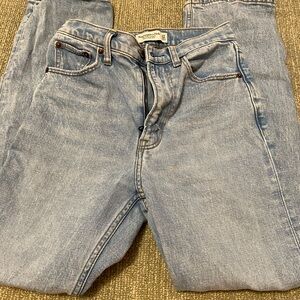 Abercrombie straight leg jeans